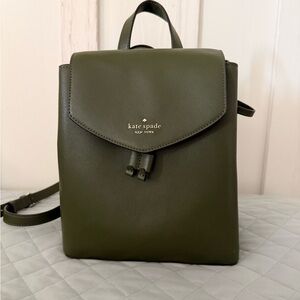Kate Spade Forest Green Backpack